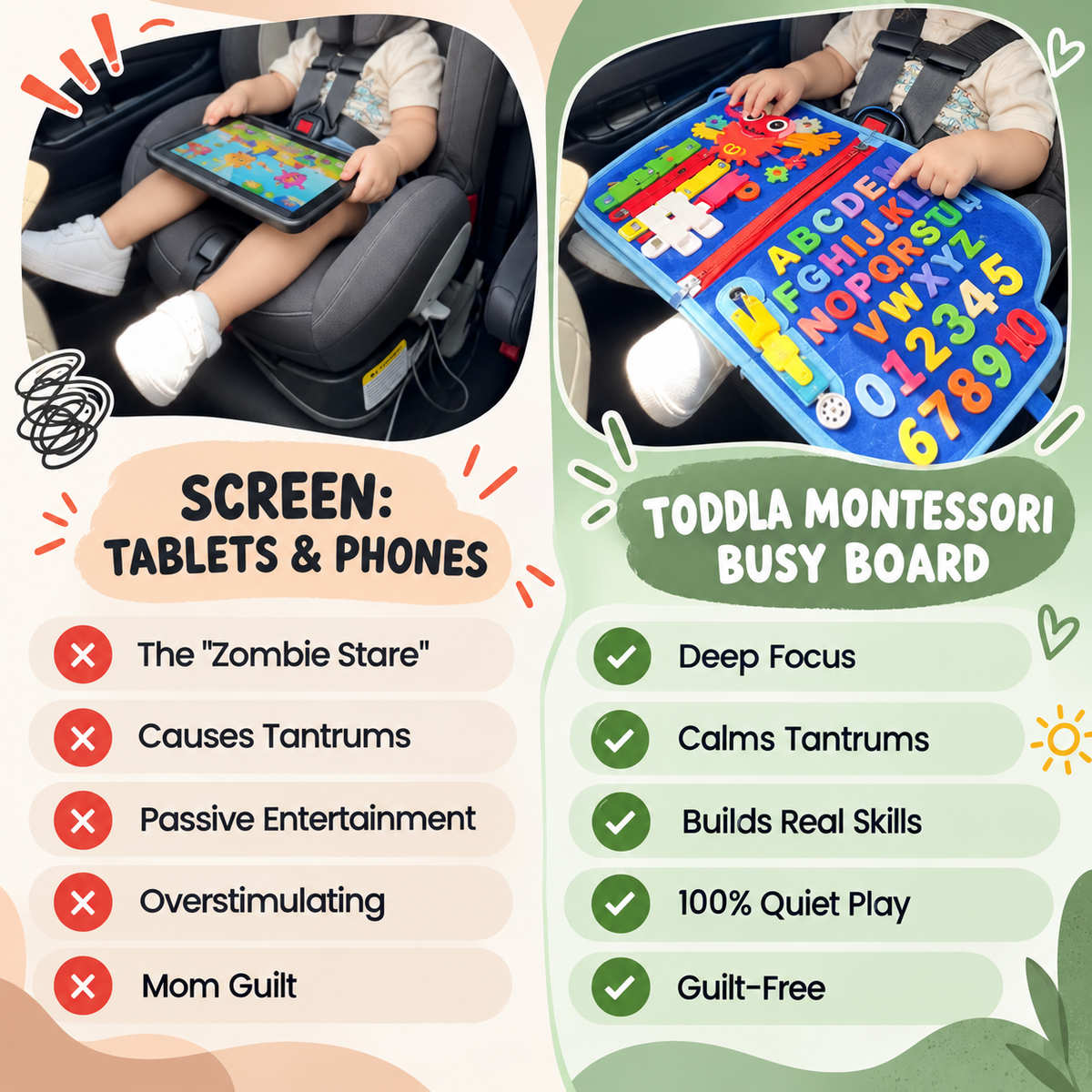 Montessori Busy Board