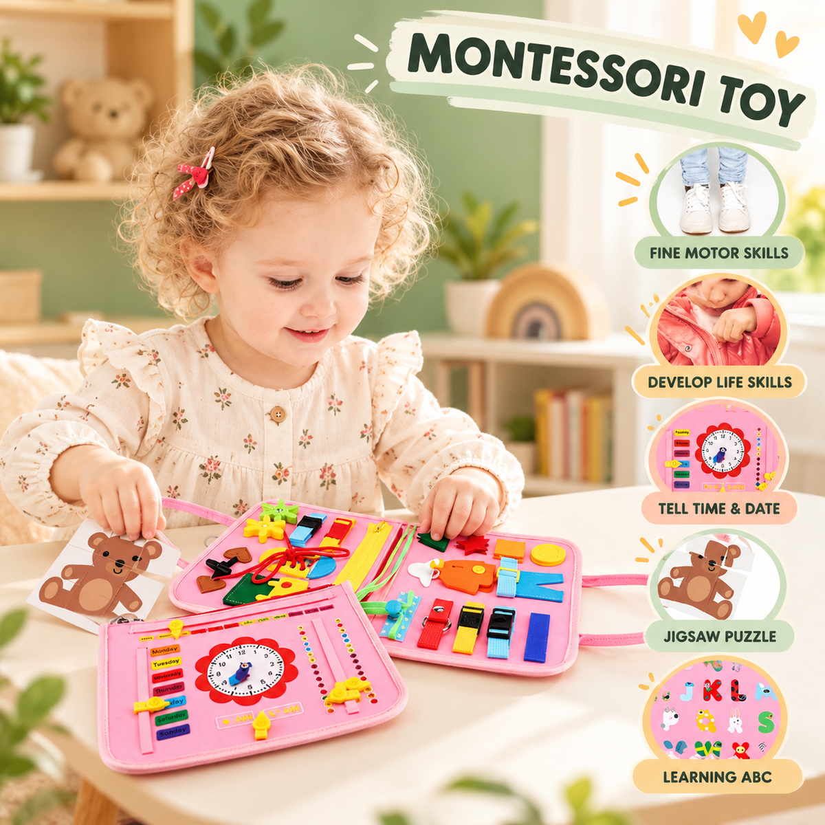 Montessori Busy Board