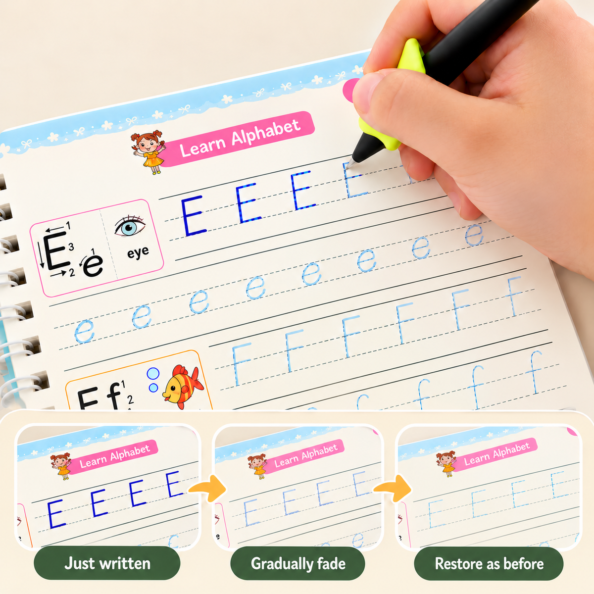 Handwriting Practice Books (4-Pack)