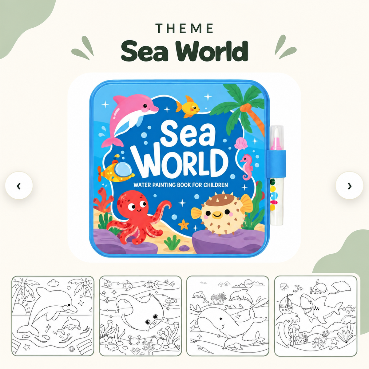 Water Drawing Book